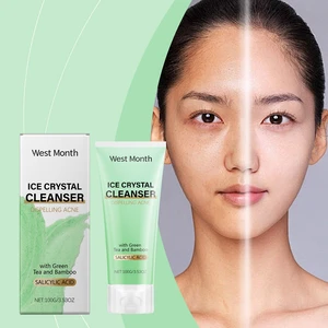 West Month Acne Care Face Wash Deep Pore Cleansing Refreshing Hydrating Non-Tight Moisturizing Formula West Month Acne Care Face Wash Deep Pore Cleansing Refreshing Hydrating Non-Tight Moisturizing Formula