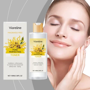 Witch Hazel Hydrating Facial Toner with Gentle Botanicals for Daily Moisturizing Skincare