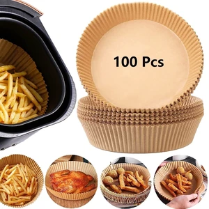 100Pcs Air Fryer Paper Liners PREMIUM QUALITY Non-stick Disposable for All Air Fryers 100Pcs Air Fryer Paper Liners PREMIUM QUALITY Non-stick Disposable for All Air Fryers