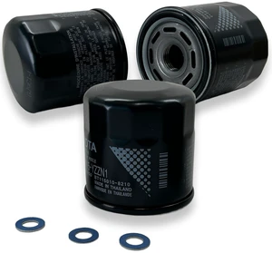 Genuine Oil Filter 90915-YZZN1 / 90915-YZZF2 with Drain Plug Washers OEM 3 PACK Genuine Oil Filter 90915-YZZN1 / 90915-YZZF2 with Drain Plug Washers OEM 3 PACK