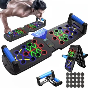 28-in-1 Push Up Rack Board System w/ Counter Fitness Home Gym Exercise Stands 28-in-1 Push Up Rack Board System w/ Counter Fitness Home Gym Exercise Stands