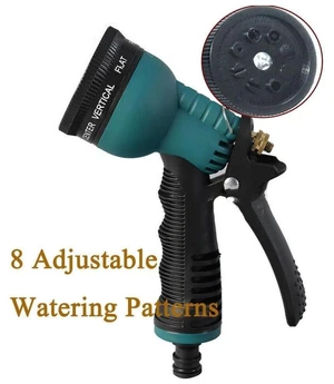2 Pack Garden Hose Nozzle Sprayer Adjustable 8 Patterns Heavy Duty for Hose USA 2 Pack Garden Hose Nozzle Sprayer Adjustable 8 Patterns Heavy Duty for Hose USA