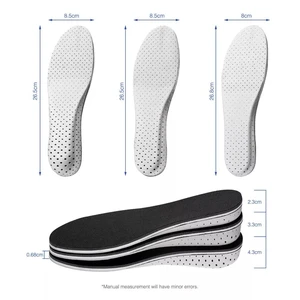 Breath Shoe Insole Air Cushion Heel insert Increase Taller Height Lift Men Women Breath Shoe Insole Air Cushion Heel insert Increase Taller Height Lift Men Women