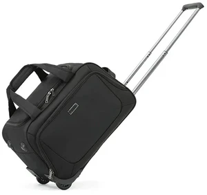 20 Inch Wheeled Duffle Bag Foldable Carry On Travel Luggage for Flight Trip 20 Inch Wheeled Duffle Bag Foldable Carry On Travel Luggage for Flight Trip