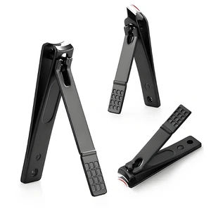 3 PCS Premium Nail Clipper Set for Men Stainless Steel Fingernail Toenail Tool 3 PCS Premium Nail Clipper Set for Men Stainless Steel Fingernail Toenail Tool