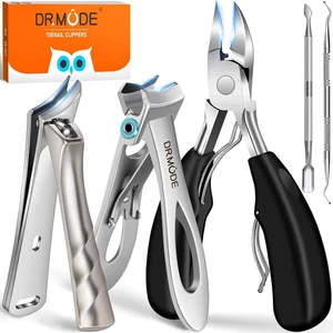 Professional Nail Clipper Set of 6 for Thick & Ingrown Toenails w/ Carrying Case Professional Nail Clipper Set of 6 for Thick & Ingrown Toenails w/ Carrying Case