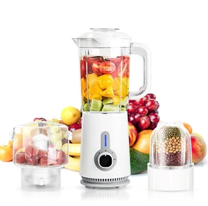 3-in-1 Kitchen Blender 8-Piece Food Processor 380W 42oz Smoothie Maker Chopper 3-in-1 Kitchen Blender 8-Piece Food Processor 380W 42oz Smoothie Maker Chopper