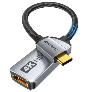4K@60Hz USB C to HDMI Adapter, Thunderbolt 3/4/5 Support for Laptop | Type C Male to HDMI Female Converter Compatible with MacBook Pro/Air, iPhone 17/16/15 Series, iPad Pro/Air, Surface, Dell XPS 4K@60Hz USB C to HDMI Adapter, Thunderbolt 3/4/5 Support for Laptop | Type C Male to HDMI Female Converter Compatible with MacBook Pro/Air, iPhone 17/16/15 Series, iPad Pro/Air, Surface, Dell XPS