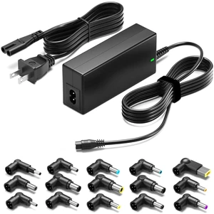 90W Universal AC Adapter Laptop Charger Replacement for Dell HP Acer Asus Lenovo IBM Toshiba Samsung Sony Fujitsu Notebook Ultrabook Chromebook Power Supply Cord with 15 Tips 90W Universal AC Adapter Laptop Charger Replacement for Dell HP Acer Asus Lenovo IBM Toshiba Samsung Sony Fujitsu Notebook Ultrabook Chromebook Power Supply Cord with 15 Tips