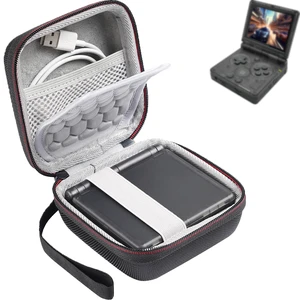 Carrying Case for RG35XXSP/RG34XXSP Hard EVA Shell, Shockproof, Mesh Pocket | Fits RG35XXSP / Flip / 34XXSP & GBA SP Hard EVA Shell, Soft Lining, Shockproof, Lightweight, Waterproof, Carrying Strap Carrying Case for RG35XXSP/RG34XXSP Hard EVA Shell, Shockproof, Mesh Pocket | Fits RG35XXSP / Flip / 34XXSP & GBA SP Hard EVA Shell, Soft Lining, Shockproof, Lightweight, Waterproof, Carrying Strap