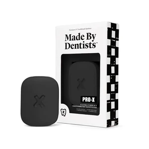 PRO-X UV Toothbrush Sanitizer Clip - 5-Minute UV-C Cycle, 30-Day Battery, Universal Fit for Manual & Electric Toothbrushes, TSA-Friendly, Portable, Black PRO-X UV Toothbrush Sanitizer Clip - 5-Minute UV-C Cycle, 30-Day Battery, Universal Fit for Manual & Electric Toothbrushes, TSA-Friendly, Portable, Black