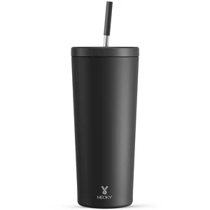 24 oz Insulated Tumbler with Lid and Straw, Stainless Steel Vacuum Insulated Tumbler, Keeps Cold for 24 Hours, 100% Leak Proof, Fits in Car Cup Holder (Night) 24 oz Insulated Tumbler with Lid and Straw, Stainless Steel Vacuum Insulated Tumbler, Keeps Cold for 24 Hours, 100% Leak Proof, Fits in Car Cup Holder (Night)