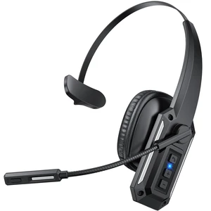 Trucker Bluetooth Headset, Wireless Headset with Mic for Work | 60H Battery & Mute Button, Over Ear Noise Cancelling Bluetooth Headset for Truck Driver, Office, Laptop, Cell Phone, Black Trucker Bluetooth Headset, Wireless Headset with Mic for Work | 60H Battery & Mute Button, Over Ear Noise Cancelling Bluetooth Headset for Truck Driver, Office, Laptop, Cell Phone, Black