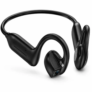 E12 Bone Conduction Headphones with Camera, Open-Ear Bluetooth Earbuds | 1080P Hands-Free POV Video Recording, Smart AI Assistant, Wireless Sports Earphones for Running, Cycling, Work & Travel E12 Bone Conduction Headphones with Camera, Open-Ear Bluetooth Earbuds | 1080P Hands-Free POV Video Recording, Smart AI Assistant, Wireless Sports Earphones for Running, Cycling, Work & Travel