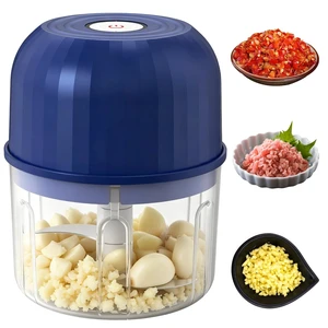 Electric Garlic Chopper,Mini Electric Food Chopper,Electric Mini Garlic Chopper Set,Small Garlic Chopper Mincer,Electric Food Chopper Tool,USB Rechargeable,Wireless Veggie Grinder (Blue) Electric Garlic Chopper,Mini Electric Food Chopper,Electric Mini Garlic Chopper Set,Small Garlic Chopper Mincer,Electric Food Chopper Tool,USB Rechargeable,Wireless Veggie Grinder (Blue)