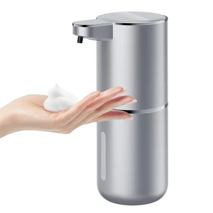 P11 Premium Space Gray Automatic Foaming Hand Soap Dispenser Touchless, Rechargeable Hand Foam Soap Dispenser for Bathroom and Kitchen P11 Premium Space Gray Automatic Foaming Hand Soap Dispenser Touchless, Rechargeable Hand Foam Soap Dispenser for Bathroom and Kitchen