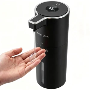 Touchless Automatic Electric Liquid Soap Dispenser | Rechargeable Wall & Countertop Mount 400ml Waterproof Sensor Liquid Hand Soap Dispenser for Kitchen Sink Bathroom Touchless Automatic Electric Liquid Soap Dispenser | Rechargeable Wall & Countertop Mount 400ml Waterproof Sensor Liquid Hand Soap Dispenser for Kitchen Sink Bathroom