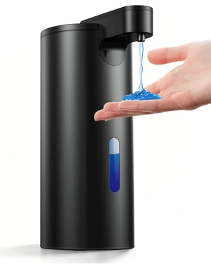 Automatic Soap Dispenser, 11.5 oz Stainless Steel Touchless Pump | Touchless Soap Dispenser for Hand or Dish Soap, USB-C Rechargeable with 3 Adjustable Levels, for Kitchen Sink and Bathroom Automatic Soap Dispenser, 11.5 oz Stainless Steel Touchless Pump | Touchless Soap Dispenser for Hand or Dish Soap, USB-C Rechargeable with 3 Adjustable Levels, for Kitchen Sink and Bathroom