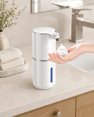 Automatic Foaming Soap Dispenser Touchless, 4 Adjustable Levels | Foam Soap Dispenser 380ML, USB Charging Wall Mount for Kitchen & Bathroom, IPX5 Waterproof Automatic Foaming Soap Dispenser Touchless, 4 Adjustable Levels | Foam Soap Dispenser 380ML, USB Charging Wall Mount for Kitchen & Bathroom, IPX5 Waterproof