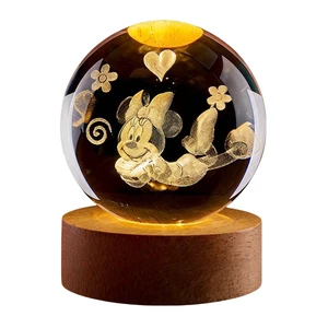 Cartoon Mouse Night Light, 3.15 Inch (80mm) K9 Crystal 3D Lamp 7 Color for Birthday Christmas Cute Figurines Gifts for Room Decor Cartoon Mouse Night Light, 3.15 Inch (80mm) K9 Crystal 3D Lamp 7 Color for Birthday Christmas Cute Figurines Gifts for Room Decor