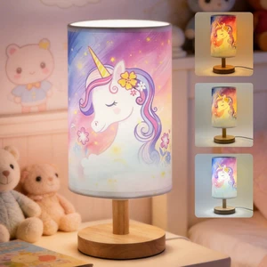 Unicorn Lamp,Cute Kids Table Lamp for Bedroom Girls Decorative Bedside Lamp | Unicorn Gifts for Girl,3Color Modes LED Nightstand Night Light,Linen Lampshade Desk Lamp for Boys Girls Room Nurser Decor Unicorn Lamp,Cute Kids Table Lamp for Bedroom Girls Decorative Bedside Lamp | Unicorn Gifts for Girl,3Color Modes LED Nightstand Night Light,Linen Lampshade Desk Lamp for Boys Girls Room Nurser Decor