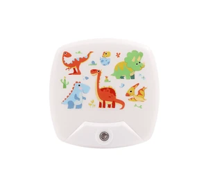 2 Pack - Cartoon Dinosaur LED Plug-in Night Light for Kids | Wall Lamp Take Good Care Children Sleep Light Sensor Auto Controlled Nightlights for Baby Nursing 2 Pack - Cartoon Dinosaur LED Plug-in Night Light for Kids | Wall Lamp Take Good Care Children Sleep Light Sensor Auto Controlled Nightlights for Baby Nursing