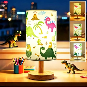 Dinosaur Lamp,Cute kids Table Lamps for Bedroom Boys Dino Decor Beside Lamp | 3 Color LED Dinosaur Nightstand Night Light,Cartoon Lampshade Desk Lamps for Kids Room Nursery Decor Birthday Gifts Dinosaur Lamp,Cute kids Table Lamps for Bedroom Boys Dino Decor Beside Lamp | 3 Color LED Dinosaur Nightstand Night Light,Cartoon Lampshade Desk Lamps for Kids Room Nursery Decor Birthday Gifts