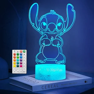 16 Colors Cartoon Night Light, Anime Character Change Decor Lamp with Remote, Dim, Timer, Fans Gifts for Christmas Birthday Boys Girls 16 Colors Cartoon Night Light, Anime Character Change Decor Lamp with Remote, Dim, Timer, Fans Gifts for Christmas Birthday Boys Girls