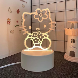 3 Color Change Cartoon Night Light, 3D Kawaii LED Desk Lamp, Acrylic Sleep Night Lamp As Best Gifts for Women Teens Boys Girls 3 Color Change Cartoon Night Light, 3D Kawaii LED Desk Lamp, Acrylic Sleep Night Lamp As Best Gifts for Women Teens Boys Girls