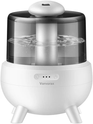 Cool Mist Baby Humidifiers for Bedroom, 25dB Quiet Easy to Clean, 300 FT² | Top Fill, 28H Runtime, 360°Nozzle, 2L Ultrasonic Humidifier with Essential Oil Night Light, Nursery, Plant, Living Room Cool Mist Baby Humidifiers for Bedroom, 25dB Quiet Easy to Clean, 300 FT² | Top Fill, 28H Runtime, 360°Nozzle, 2L Ultrasonic Humidifier with Essential Oil Night Light, Nursery, Plant, Living Room