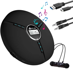 Discman Portable CD Player with Headphones, Built-in Battery - New Version - CD Players for Home, Car - Compatible w/SD Card, CD-R, CD-RW, MP3, WMA - 5 EQ Effects - Black Discman Portable CD Player with Headphones, Built-in Battery - New Version - CD Players for Home, Car - Compatible w/SD Card, CD-R, CD-RW, MP3, WMA - 5 EQ Effects - Black
