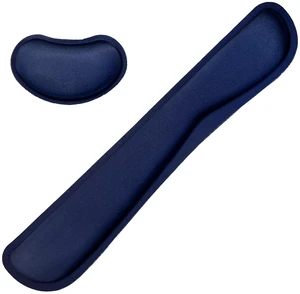 Keyboard Wrist Rest Mouse Wrist Support Set, Memory Foam Wrist Rest Pad for Computer Laptop Keyboard Mouse, Ergonomic Wrist Cushion Support for Typing Pain Relief, Gaming Home Office, Navy Blue Keyboard Wrist Rest Mouse Wrist Support Set, Memory Foam Wrist Rest Pad for Computer Laptop Keyboard Mouse, Ergonomic Wrist Cushion Support for Typing Pain Relief, Gaming Home Office, Navy Blue