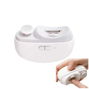 Electric Nail Clipper for Seniors, Electric Nail Trimmer for Toenail | Automatic Nail Clippers for Toenails and Fingernail, Elderly, Baby, Kids & Women with Light Electric Nail Clipper for Seniors, Electric Nail Trimmer for Toenail | Automatic Nail Clippers for Toenails and Fingernail, Elderly, Baby, Kids & Women with Light