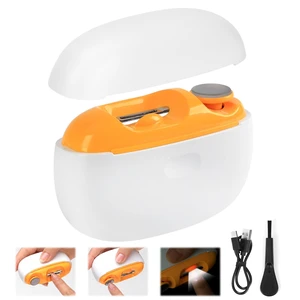 Electric Nail Clipper with LED Light, Safe Automatic Nail Trimmer (White) | Electric Nail Clipper For Seniors,Built-In Nail File ,One-Button Operation ,Nail Collection Compartment Electric Nail Clipper with LED Light, Safe Automatic Nail Trimmer (White) | Electric Nail Clipper For Seniors,Built-In Nail File ,One-Button Operation ,Nail Collection Compartment