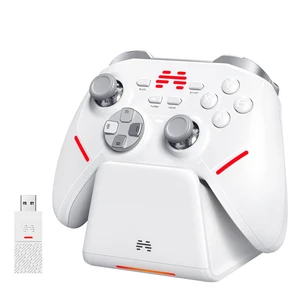 KP20 Wireless Game Controller with TMR Joysticks, 1000Hz, Hall Effect Triggers, Multi-Platform for PC/Switch/Steam/iOS/Android, Charging Dock Included KP20 Wireless Game Controller with TMR Joysticks, 1000Hz, Hall Effect Triggers, Multi-Platform for PC/Switch/Steam/iOS/Android, Charging Dock Included
