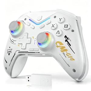 2.4G Plug and Play Gaming Controller with Hall Effect Joysticks&Triggers,Support Turbo/Remap/3.5mm Audio Jack/Dual Vibration,Compatible with X-BOX One/One S/One X,X-Box Series S/X,PC,Andorid Platforms 2.4G Plug and Play Gaming Controller with Hall Effect Joysticks&Triggers,Support Turbo/Remap/3.5mm Audio Jack/Dual Vibration,Compatible with X-BOX One/One S/One X,X-Box Series S/X,PC,Andorid Platforms