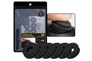 Joystick Precision Rings, Aim Assist Target Motion Control Compatible with PS4, PS5, Xbox Series X/S, Xbox One, Xbox 360, Switch Pro and Scuf Controller (Black - Hard - 8H) Joystick Precision Rings, Aim Assist Target Motion Control Compatible with PS4, PS5, Xbox Series X/S, Xbox One, Xbox 360, Switch Pro and Scuf Controller (Black - Hard - 8H)