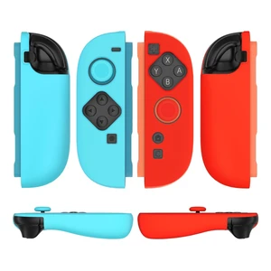 JoyCon Cover for Nintendo Switch 2 Controller Case, Red/Blue | 2-Piece Anti-Slip Skin Set for Left and Right Joy-Con 2 Controllers with Matching Thumb Grip Caps; Controllers Not Included JoyCon Cover for Nintendo Switch 2 Controller Case, Red/Blue | 2-Piece Anti-Slip Skin Set for Left and Right Joy-Con 2 Controllers with Matching Thumb Grip Caps; Controllers Not Included