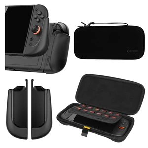 NexGrip Ergonomic Grip & Carring Case Set for Nintendo Switch 2 Joycons, Grip Case Compatible with Joy Con 2 Controller, Compatible with Switch 2 Joycon, Switch 2 Accessories - Black NexGrip Ergonomic Grip & Carring Case Set for Nintendo Switch 2 Joycons, Grip Case Compatible with Joy Con 2 Controller, Compatible with Switch 2 Joycon, Switch 2 Accessories - Black