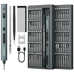 Mini Electric Screwdriver, 86 in 1 Electronic Screwdriver Set | 80 Magnetic Bits, 5 Torque (0.15 to 0.7N.m), Push-to-Pop Magnetic Case, Precision Electric Screwdriver for PC Phone RC Cars Mini Electric Screwdriver, 86 in 1 Electronic Screwdriver Set | 80 Magnetic Bits, 5 Torque (0.15 to 0.7N.m), Push-to-Pop Magnetic Case, Precision Electric Screwdriver for PC Phone RC Cars