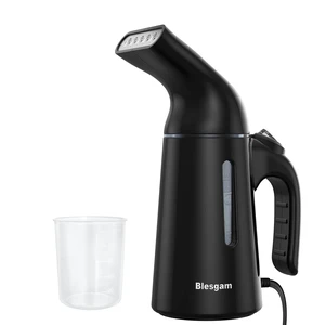 Steamer for Clothes 700W, Fast Heat-up in 40S Clothes Steamer | 120ML Water Tank, 25g/min Strong Penetrating Steam, Steamer Iron for Clothes, Handheld Steamer For Travel, Home, GY169 Black Steamer for Clothes 700W, Fast Heat-up in 40S Clothes Steamer | 120ML Water Tank, 25g/min Strong Penetrating Steam, Steamer Iron for Clothes, Handheld Steamer For Travel, Home, GY169 Black