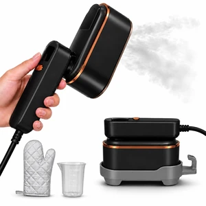 Portable Travel Steamer for Clothes, 2-in-1 Steam & Dry Iron, 1500W, 10s Fast Heat, 4 Modes, LED Display, 150ml Water Tank (black) Portable Travel Steamer for Clothes, 2-in-1 Steam & Dry Iron, 1500W, 10s Fast Heat, 4 Modes, LED Display, 150ml Water Tank (black)