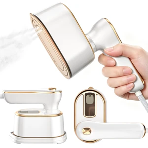 Travel Steamer Iron for Clothes - Portable Ironing Machine Small Size Portable Steamer Travel College Dorm Home Essentials (White) Travel Steamer Iron for Clothes - Portable Ironing Machine Small Size Portable Steamer Travel College Dorm Home Essentials (White)