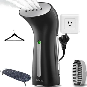 Travel Garment Steamer - Compact Portable Handheld Clothes Steamer with 360° Anti-Spill Technology, Professional Wrinkle Remover for Travel & Home, Black Travel Garment Steamer - Compact Portable Handheld Clothes Steamer with 360° Anti-Spill Technology, Professional Wrinkle Remover for Travel & Home, Black