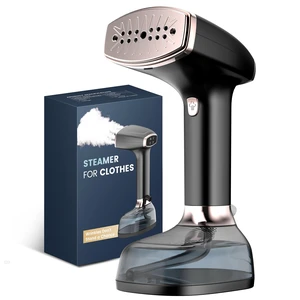 Steamer for Clothes, 4 Modes with LCD Display, 370ml Large Tank 30s Heat-Up | Powerful 1200W for 20 Mins Continuous Steam, Wrinkle Remover for Clothes, for Home & Office Use (Only 120V), Black Steamer for Clothes, 4 Modes with LCD Display, 370ml Large Tank 30s Heat-Up | Powerful 1200W for 20 Mins Continuous Steam, Wrinkle Remover for Clothes, for Home & Office Use (Only 120V), Black