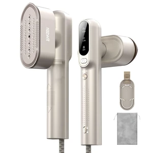 Travel Steamer for Clothes,100-240V Travel Steamer & Iron 2 in 1 with Fast Heat-Up,1200W Portable Handheld Garment Steamer,Travel Size,Large Heat Panel,Fabric Quick Wrinkle Remover for Global & Europe Travel Steamer for Clothes,100-240V Travel Steamer & Iron 2 in 1 with Fast Heat-Up,1200W Portable Handheld Garment Steamer,Travel Size,Large Heat Panel,Fabric Quick Wrinkle Remover for Global & Europe