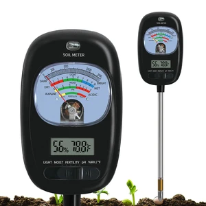 7-in-one Soil Test Kit, Soil Moisture Meter/PH Meter/Sunlight Intensity/Fertility Soil Tester, LCD Display Air & Soil Hygrometer Temperature for Hous Plants Garden, Farm, Lawn Care Moisture Meter 7-in-one Soil Test Kit, Soil Moisture Meter/PH Meter/Sunlight Intensity/Fertility Soil Tester, LCD Display Air & Soil Hygrometer Temperature for Hous Plants Garden, Farm, Lawn Care Moisture Meter