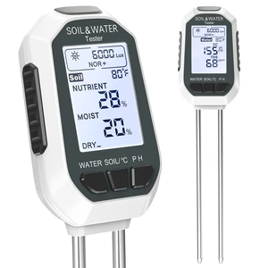Moisture Meter for Plants,7-in-1 Digital Soil Tester Kit | Soil pH Tester with LCD - Measures pH, EC, TDS, Fertility, Temp, Moisture & Sunlight, Garden Tools for Indoor & Outdoor Moisture Meter for Plants,7-in-1 Digital Soil Tester Kit | Soil pH Tester with LCD - Measures pH, EC, TDS, Fertility, Temp, Moisture & Sunlight, Garden Tools for Indoor & Outdoor