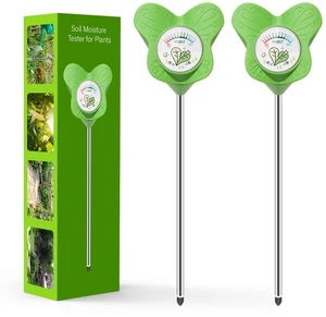 Soil Moisture Meter, Plant Meter for House Plants and Indoor Plants | Soil Moisture Monitor for Garden, Farm, and Lawn Plant Care, No Battery Needed- 2pack Soil Moisture Meter, Plant Meter for House Plants and Indoor Plants | Soil Moisture Monitor for Garden, Farm, and Lawn Plant Care, No Battery Needed- 2pack