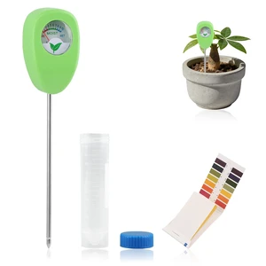Moisture Meter for Plants, Soil Moisture Meter with pH Strips, No Battery | Plant moisture meter with Dry Moist Wet dial, 6.5 in probe, and 25 pH strips for potted plants and potting soil checks Moisture Meter for Plants, Soil Moisture Meter with pH Strips, No Battery | Plant moisture meter with Dry Moist Wet dial, 6.5 in probe, and 25 pH strips for potted plants and potting soil checks